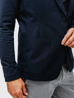 Online Navy Men'S Kinetic Blazer Men'S Suits