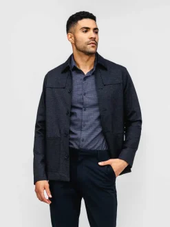 Discount Navy Twill Men'S Fusion Chore Coat Men'S Jackets & Coats