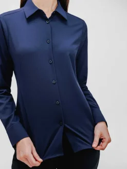 Shop Navy Women'S Aerozero° Classic Shirt Women'S Shirts