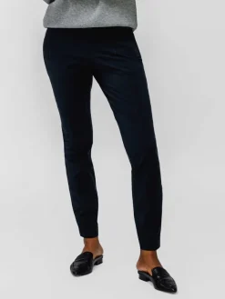 Best Sale Navy Women'S Kinetic Pintuck Pant Women'S Pants & Shorts