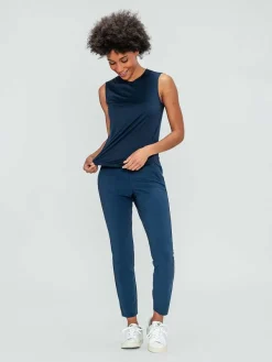 Online Navy Women'S Luxe Touch Tank Women'S Shirts