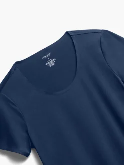 Hot Navy Women'S Luxe Touch Tee Women'S Polos, Tees & Henleys
