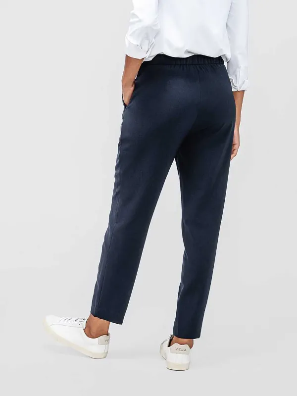 Shop Navy Women'S Swift Drape Pant Women'S Pants & Shorts