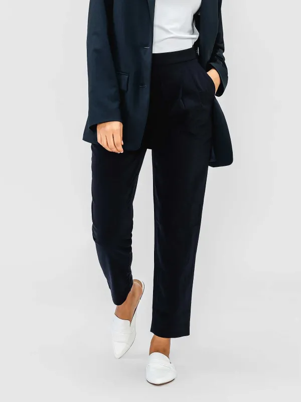 Shop Navy Women'S Swift Drape Pant Women'S Pants & Shorts