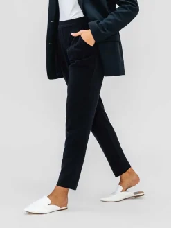 Shop Navy Women'S Swift Drape Pant Women'S Pants & Shorts