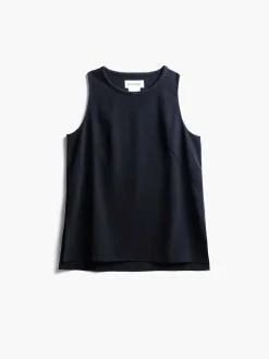 Hot Navy Women'S Swift Sheath Tank Women'S Polos, Tees & Henleys