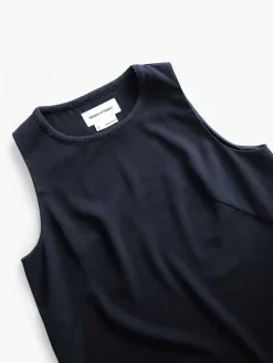 Hot Navy Women'S Swift Sheath Tank Women'S Polos, Tees & Henleys