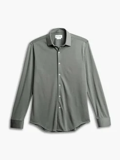 Best Olive Solid Men'S Apollo Dress Shirt (Previous Generation) Men'S Shirts