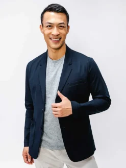 Clearance Pale Grey Heather Men'S Composite Merino Raglan Tee Men'S Polos, Tees & Henleys