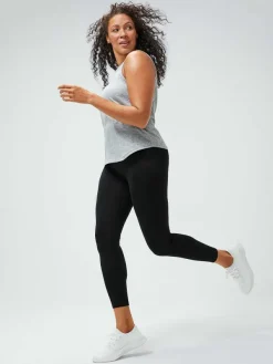 Outlet Pale Grey Heather Women'S Composite Merino Active Tank Women'S Polos, Tees & Henleys