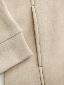 Online Sand Solid Women'S Hybrid Fleece Funnel Neck Women'S Underwear & Socks