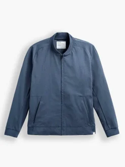 Sale Shadow Blue Heather Men'S Kinetic Bomber Jacket Men'S Jackets & Coats