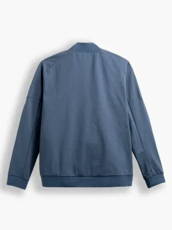 Sale Shadow Blue Heather Men'S Kinetic Bomber Jacket Men'S Jackets & Coats