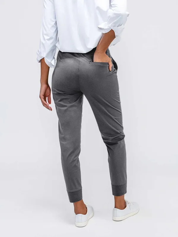 Best Slate Grey Women'S Kinetic Pull-On Pant Women'S Pants & Shorts
