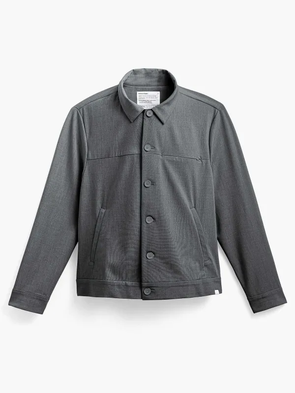 Online Soft Granite Men'S Velocity Shirt Jacket Men'S Jackets & Coats
