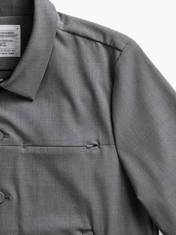 Online Soft Granite Men'S Velocity Shirt Jacket Men'S Jackets & Coats