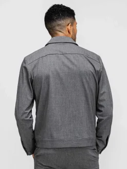 Online Soft Granite Men'S Velocity Shirt Jacket Men'S Jackets & Coats