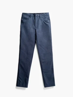 Fashion Steel Blue Heather Men'S Kinetic Twill 5-Pocket Pant Men'S Pants & Shorts