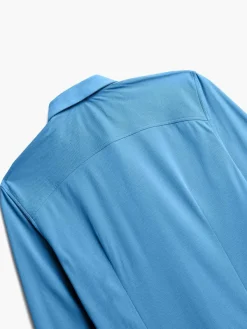 Sale Storm Blue (Brushed) Men'S Apollo Dress Shirt (Previous Generation) Men'S Shirts