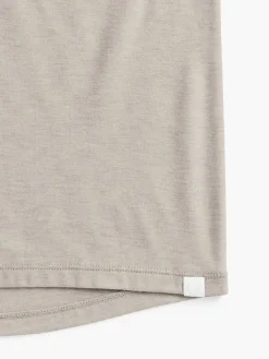 Discount Taupe Women'S Composite Merino V-Neck Tee Women'S Shirts