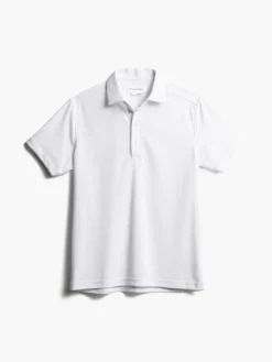 Shop White Men'S Apollo Polo Men'S Polos, Tees & Henleys