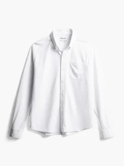 Shop White Men'S Apollo Raglan Sport Shirt Men'S Shirts