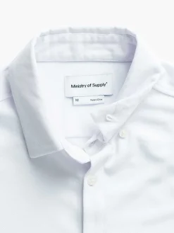 New White Men'S Apollo Short Sleeve Sport Shirt Men'S Shirts