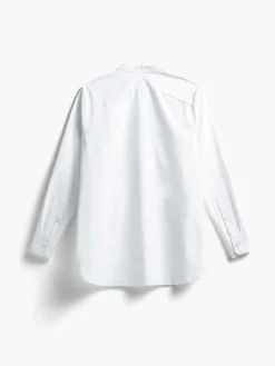 Clearance White Women'S Aerozero° Band Collar Tunic Women'S Shirts