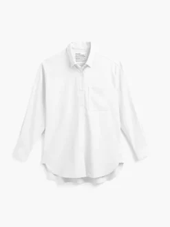 Hot White Women'S Aerozero° Oversized Shirt Women'S Shirts