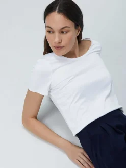 Online White Women'S Luxe Touch Tee Women'S Shirts